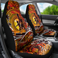 Father's Day Tonga Car Seat Cover Special Dad Polynesia Paradise DT02 - Polynesian Pride