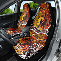 Father's Day Tonga Car Seat Cover Special Dad Polynesia Paradise DT02 - Polynesian Pride