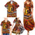 Father's Day Tonga Family Matching Summer Maxi Dress and Hawaiian Shirt Special Dad Polynesia Paradise