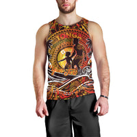Father's Day Tonga Men Tank Top Special Dad Polynesia Paradise DT02 - Polynesian Pride