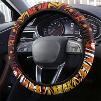 Father's Day Tonga Steering Wheel Cover Special Dad Polynesia Paradise DT02 - Polynesian Pride