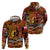 Father's Day Tonga Zip Hoodie Special Dad Polynesia Paradise