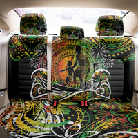 Father's Day Vanuatu Back Car Seat Cover Special Dad Polynesia Paradise DT02 - Polynesian Pride