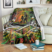 Father's Day Vanuatu Blanket Special Dad Polynesia Paradise DT02 Art - Polynesian Pride