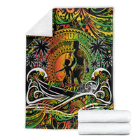 Father's Day Vanuatu Blanket Special Dad Polynesia Paradise DT02 - Polynesian Pride