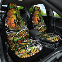 Father's Day Vanuatu Car Seat Cover Special Dad Polynesia Paradise DT02 One Size Art - Polynesian Pride