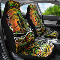 Father's Day Vanuatu Car Seat Cover Special Dad Polynesia Paradise DT02 - Polynesian Pride