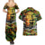 Father's Day Vanuatu Couples Matching Summer Maxi Dress and Hawaiian Shirt Special Dad Polynesia Paradise