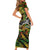 Father's Day Vanuatu Family Matching Short Sleeve Bodycon Dress and Hawaiian Shirt Special Dad Polynesia Paradise