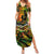 Father's Day Vanuatu Family Matching Summer Maxi Dress and Hawaiian Shirt Special Dad Polynesia Paradise