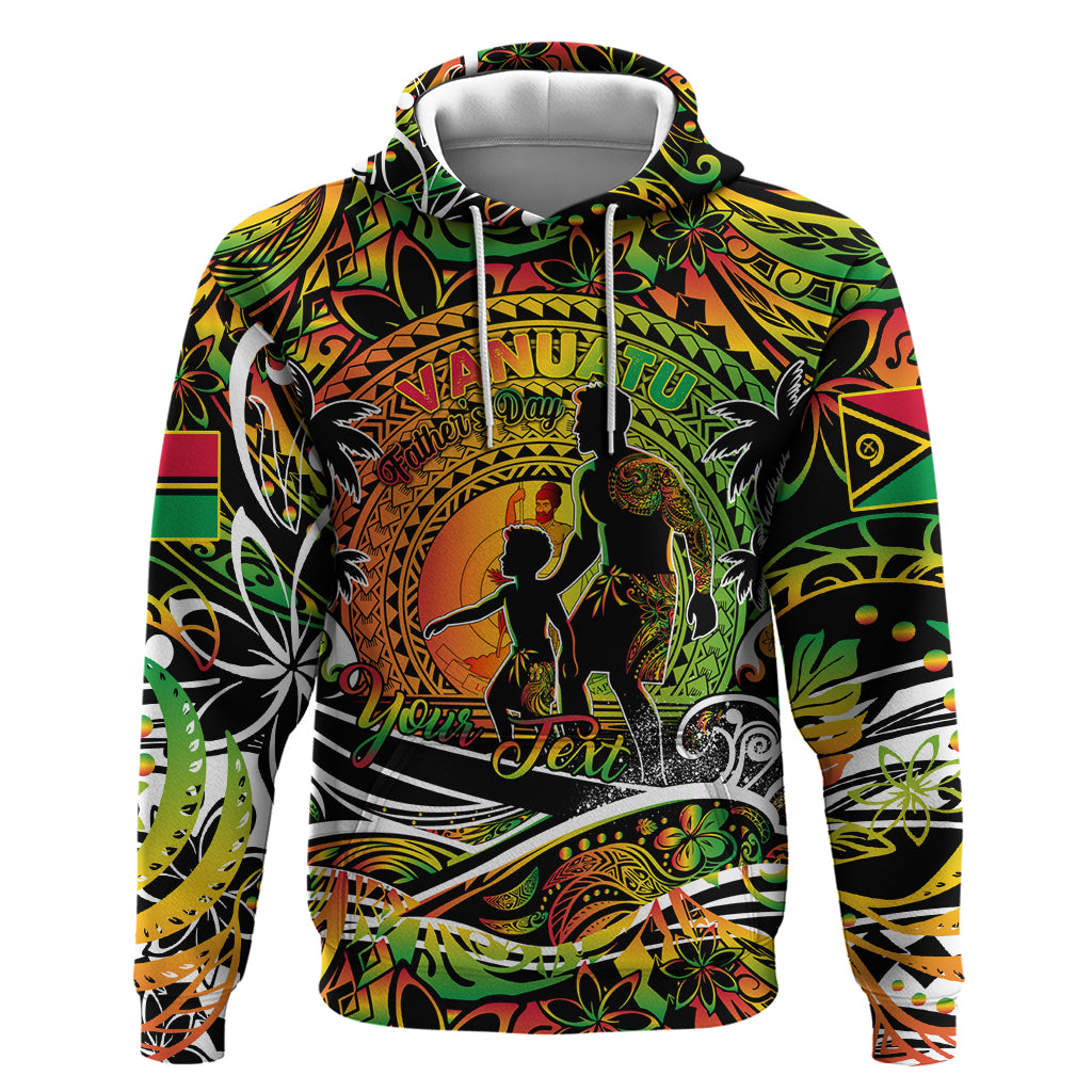 Father's Day Vanuatu Hoodie Special Dad Polynesia Paradise DT02 Pullover Hoodie Art - Polynesian Pride