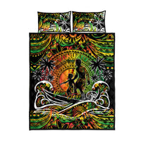 Father's Day Vanuatu Quilt Bed Set Special Dad Polynesia Paradise DT02 - Polynesian Pride