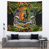 Father's Day Vanuatu Tapestry Special Dad Polynesia Paradise DT02 Art - Polynesian Pride