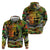 Father's Day Vanuatu Zip Hoodie Special Dad Polynesia Paradise