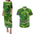 Father's Day Cook Islands Couples Matching Puletasi and Hawaiian Shirt Special Dad Polynesia Paradise