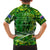 Father's Day Cook Islands Family Matching Long Sleeve Bodycon Dress and Hawaiian Shirt Special Dad Polynesia Paradise