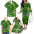 Father's Day Cook Islands Family Matching Off The Shoulder Long Sleeve Dress and Hawaiian Shirt Special Dad Polynesia Paradise