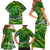 Father's Day Cook Islands Family Matching Short Sleeve Bodycon Dress and Hawaiian Shirt Special Dad Polynesia Paradise