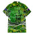 Father's Day Cook Islands Family Matching Short Sleeve Bodycon Dress and Hawaiian Shirt Special Dad Polynesia Paradise