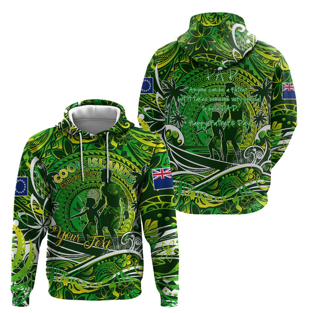 Father's Day Cook Islands Hoodie Special Dad Polynesia Paradise DT02 - Polynesian Pride