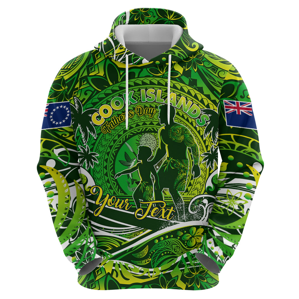 Father's Day Cook Islands Hoodie Special Dad Polynesia Paradise DT02 - Polynesian Pride