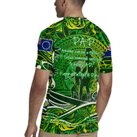 Father's Day Cook Islands Rugby Jersey Special Dad Polynesia Paradise DT02 - Polynesian Pride