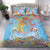 Father's Day Fiji Bedding Set Special Dad Polynesia Paradise