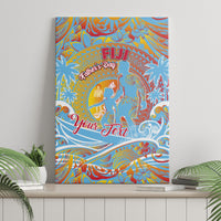 Father's Day Fiji Canvas Wall Art Special Dad Polynesia Paradise DT02 - Polynesian Pride