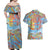 Father's Day Fiji Couples Matching Off Shoulder Maxi Dress and Hawaiian Shirt Special Dad Polynesia Paradise