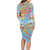 Father's Day Fiji Family Matching Long Sleeve Bodycon Dress and Hawaiian Shirt Special Dad Polynesia Paradise