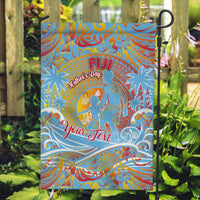 Father's Day Fiji Garden Flag Special Dad Polynesia Paradise DT02 Garden Flag Red - Polynesian Pride