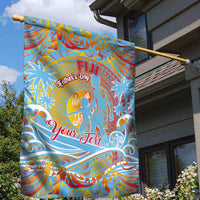 Father's Day Fiji Garden Flag Special Dad Polynesia Paradise DT02 - Polynesian Pride