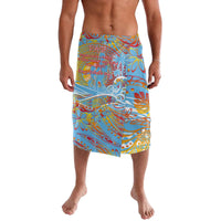Father's Day Fiji Lavalava Special Dad Polynesia Paradise DT02 Red - Polynesian Pride