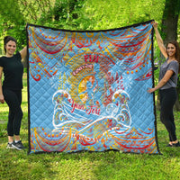 Father's Day Fiji Quilt Special Dad Polynesia Paradise DT02 - Polynesian Pride