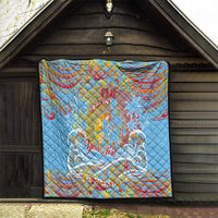 Father's Day Fiji Quilt Special Dad Polynesia Paradise DT02 - Polynesian Pride
