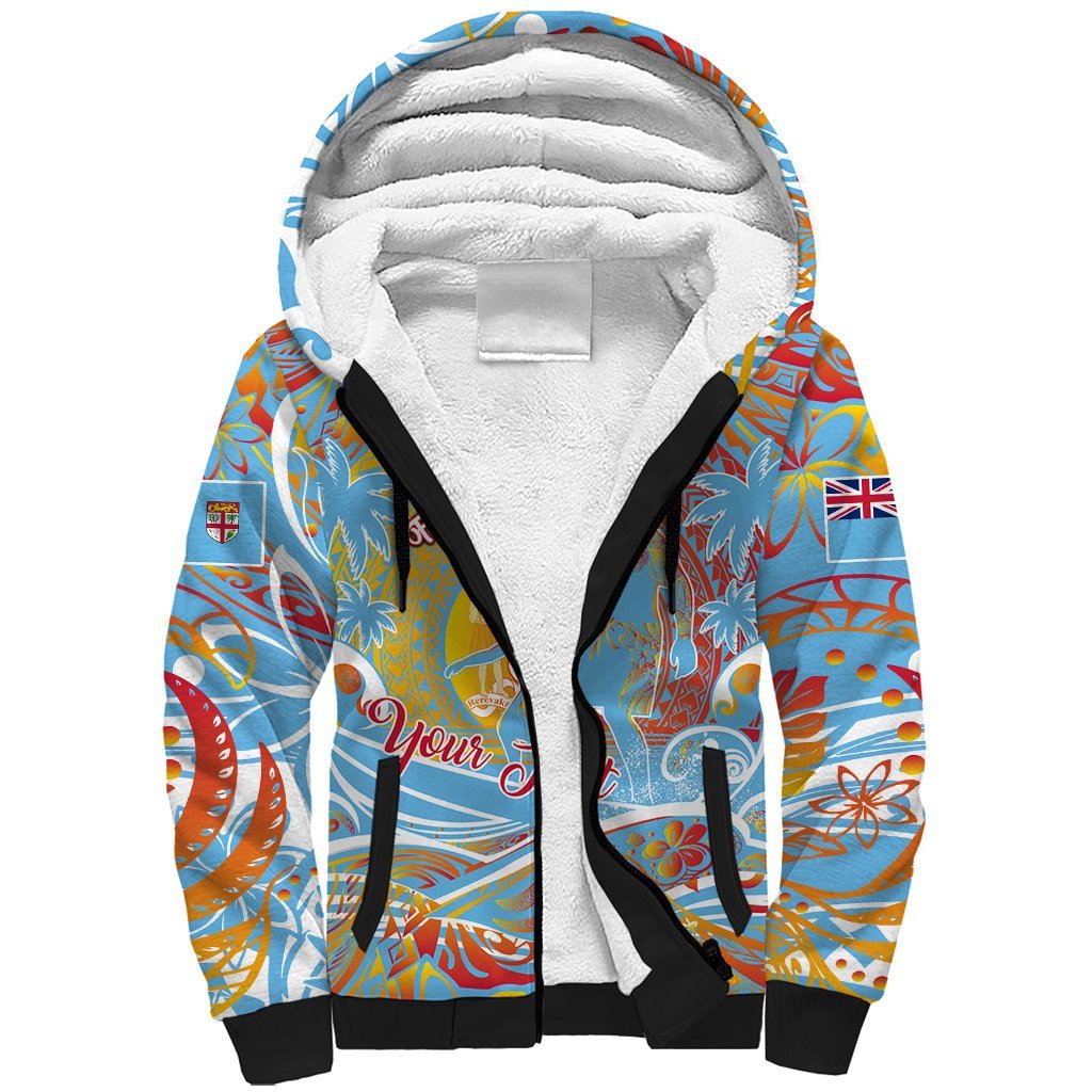 Father's Day Fiji Sherpa Hoodie Special Dad Polynesia Paradise DT02 Unisex Red - Polynesian Pride
