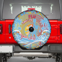 Father's Day Fiji Spare Tire Cover Special Dad Polynesia Paradise DT02 - Polynesian Pride