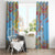 Father's Day Fiji Window Curtain Special Dad Polynesia Paradise