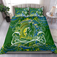 Father's Day Solomon Islands Bedding Set Special Dad Polynesia Paradise DT02 - Polynesian Pride