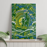 Father's Day Solomon Islands Canvas Wall Art Special Dad Polynesia Paradise DT02 - Polynesian Pride