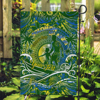 Father's Day Solomon Islands Garden Flag Special Dad Polynesia Paradise DT02 Garden Flag Green - Polynesian Pride
