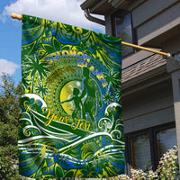 Father's Day Solomon Islands Garden Flag Special Dad Polynesia Paradise DT02 - Polynesian Pride