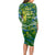Father's Day Solomon Islands Long Sleeve Bodycon Dress Special Dad Polynesia Paradise
