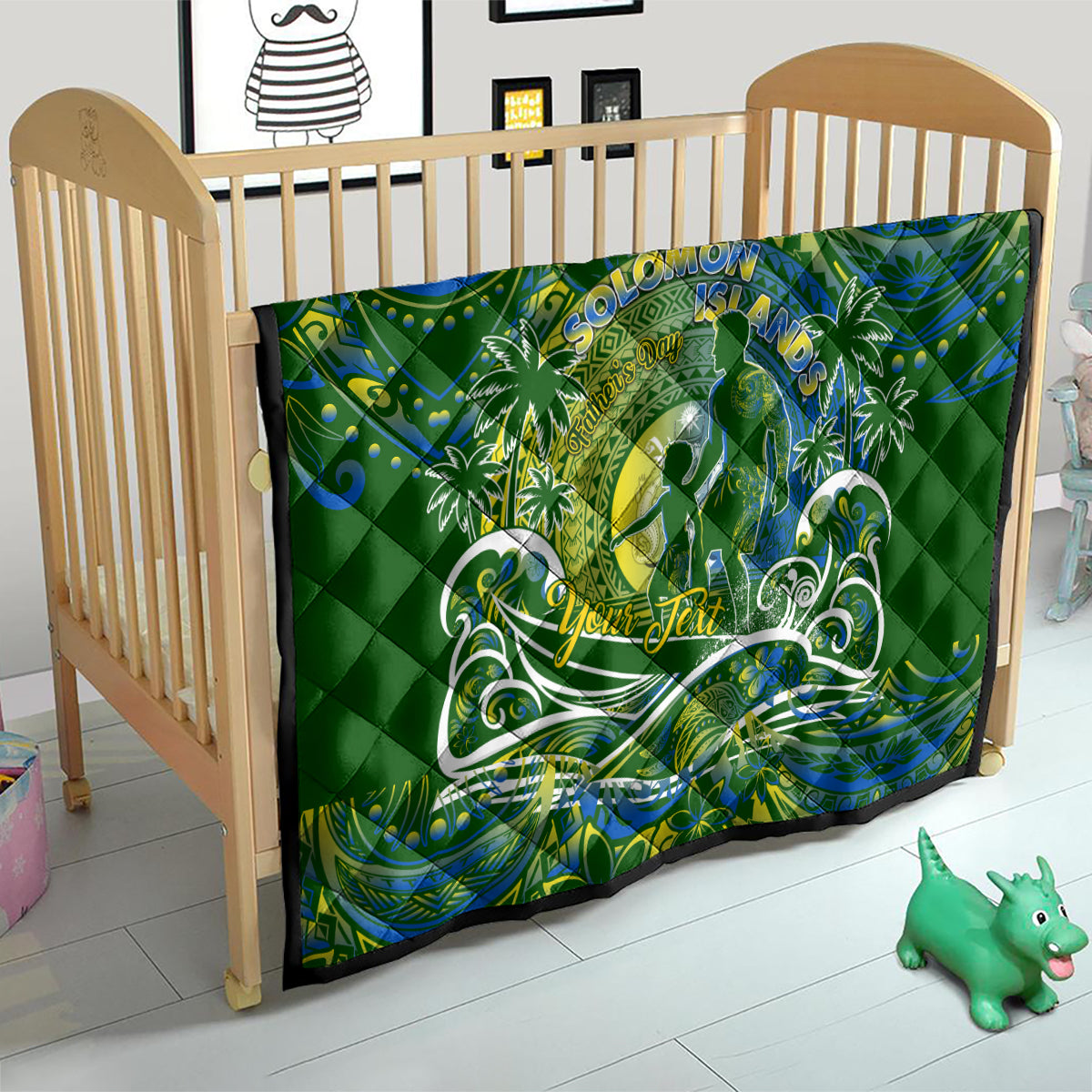 Father's Day Solomon Islands Quilt Special Dad Polynesia Paradise DT02 - Polynesian Pride