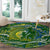 Father's Day Solomon Islands Round Carpet Special Dad Polynesia Paradise