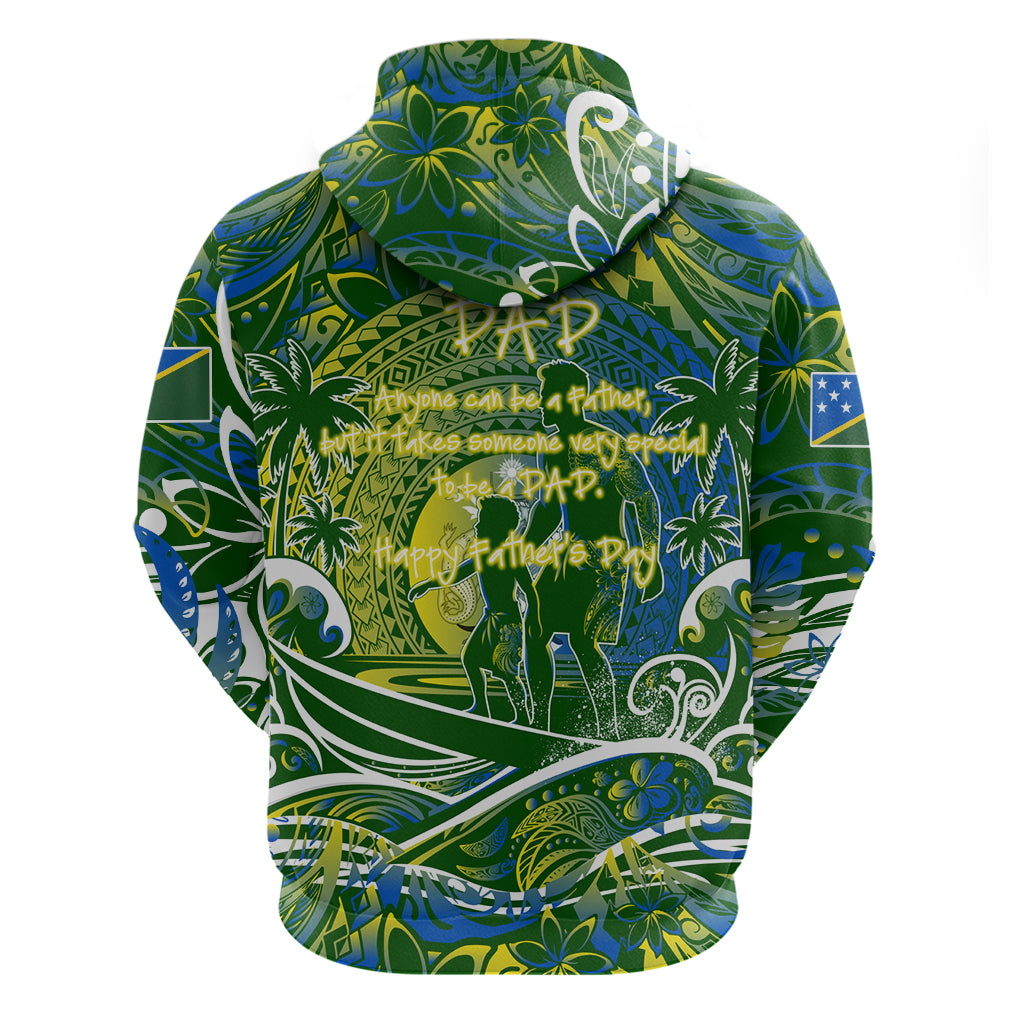 Father's Day Solomon Islands Zip Hoodie Special Dad Polynesia Paradise DT02 - Polynesian Pride
