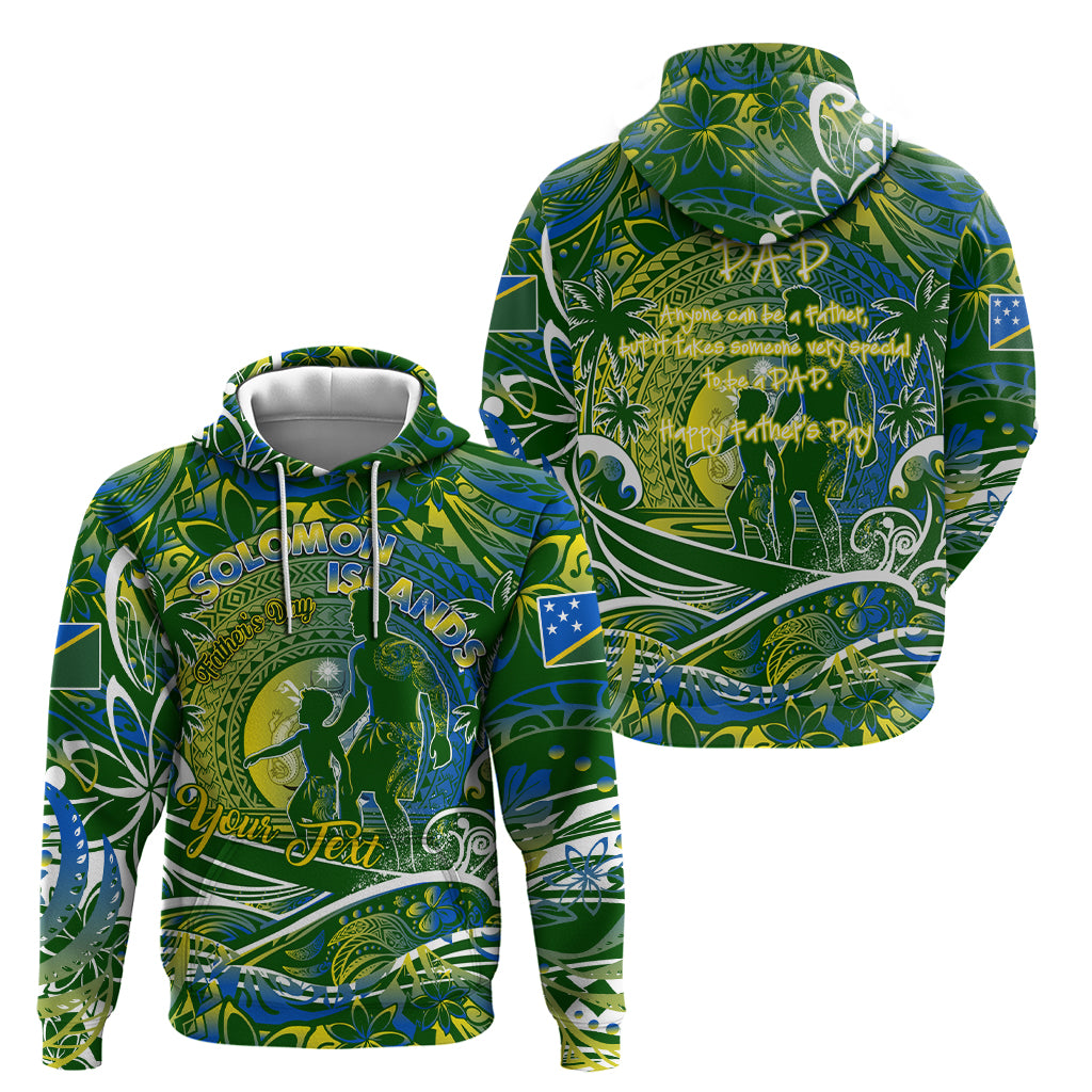 Father's Day Solomon Islands Zip Hoodie Special Dad Polynesia Paradise DT02 - Polynesian Pride