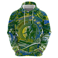 Father's Day Solomon Islands Zip Hoodie Special Dad Polynesia Paradise DT02 - Polynesian Pride
