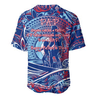 Father's Day Guam Baseball Jersey Special Dad Polynesia Paradise DT02 - Polynesian Pride