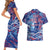 Father's Day Guam Couples Matching Short Sleeve Bodycon Dress and Hawaiian Shirt Special Dad Polynesia Paradise